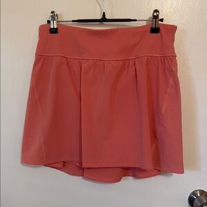 SPANX Get Moving Coral Athletic Skort